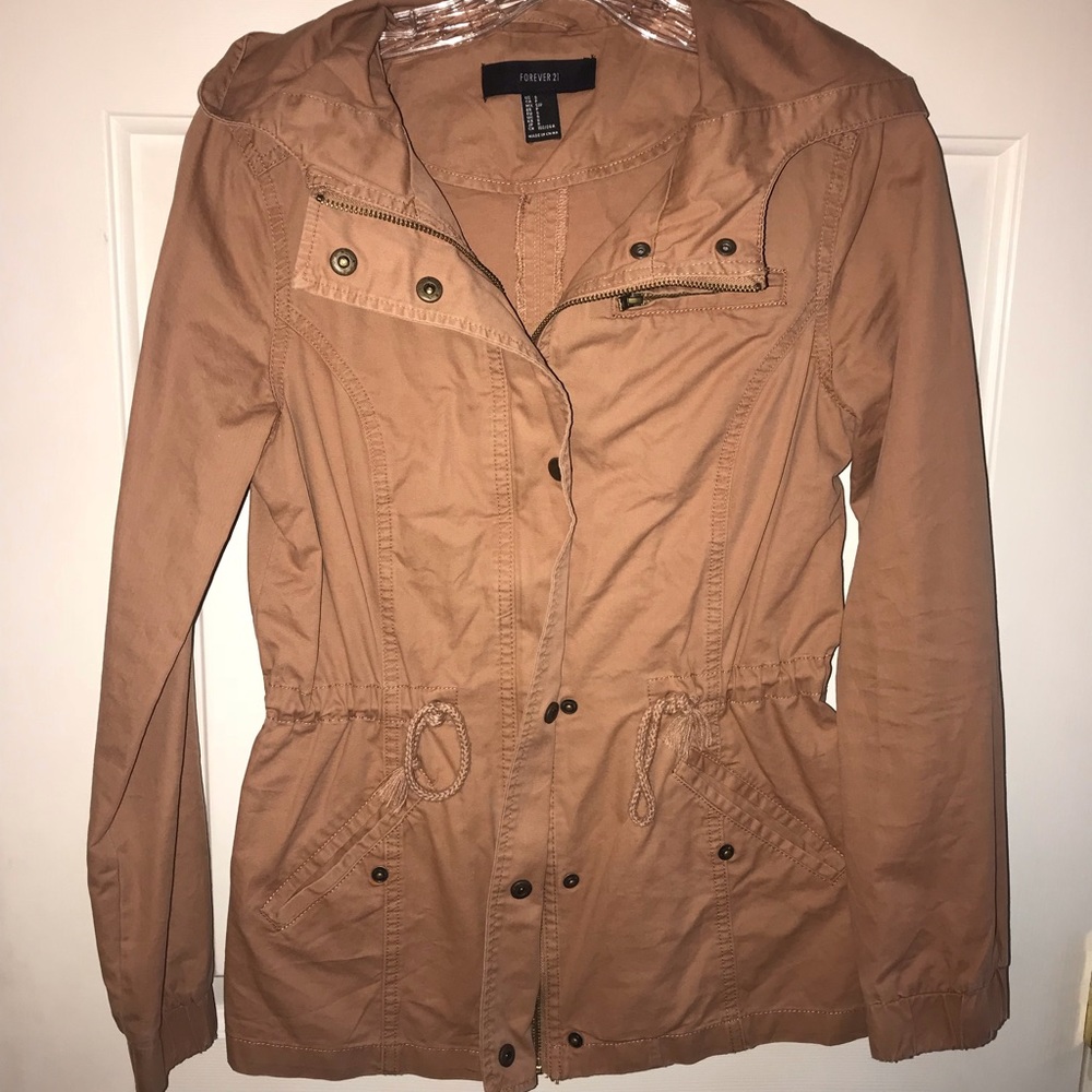 Forever 21 Camel Color military jacket
